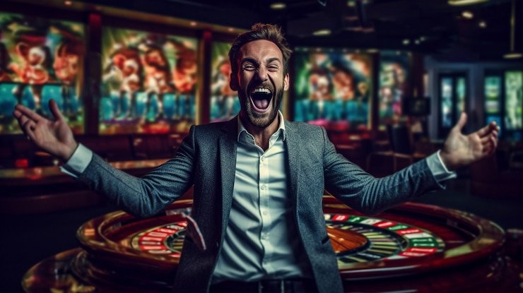 Meja Speed Baccarat dengan papan taruhan dan kartu yang jelas terlihat